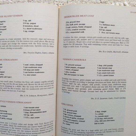 Meat Cookbook Vintage 1975 Recipes All Kinds of MEAT: Beef to Game -No Chicken - Picture 8 of 8